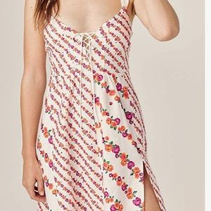 For Love and Lemons floral midi dress